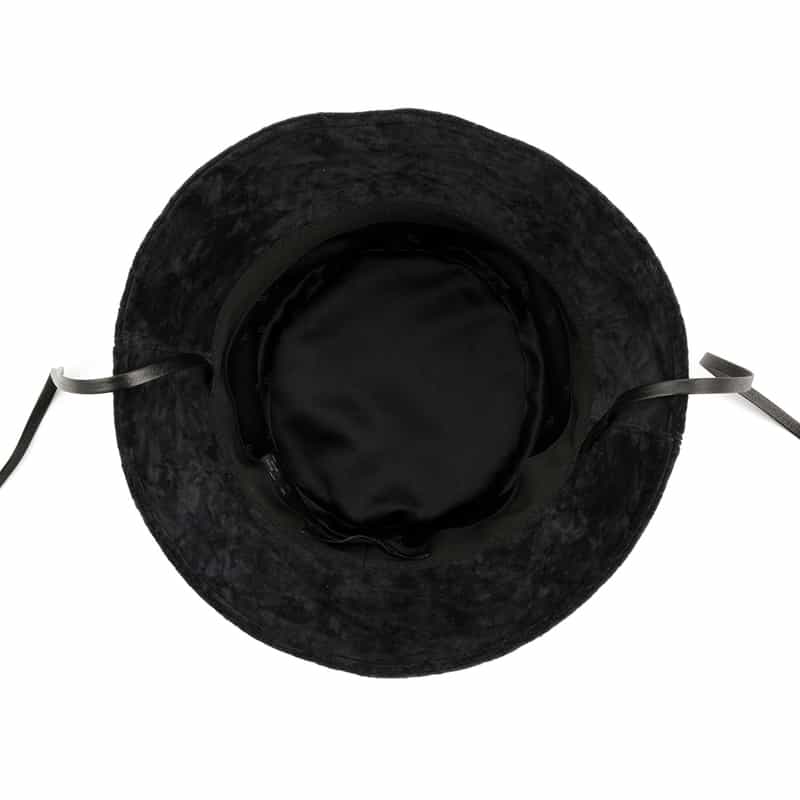 ENTWURFEIN ベルベットハット "LENKA" BLACK