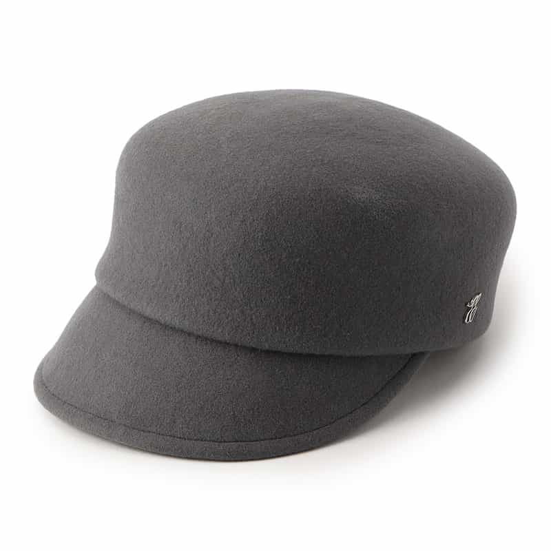 ENTWURFEIN ENTWURFEIN＜エントワフェイン＞フェルトキャスケット "GRACE" GRAY