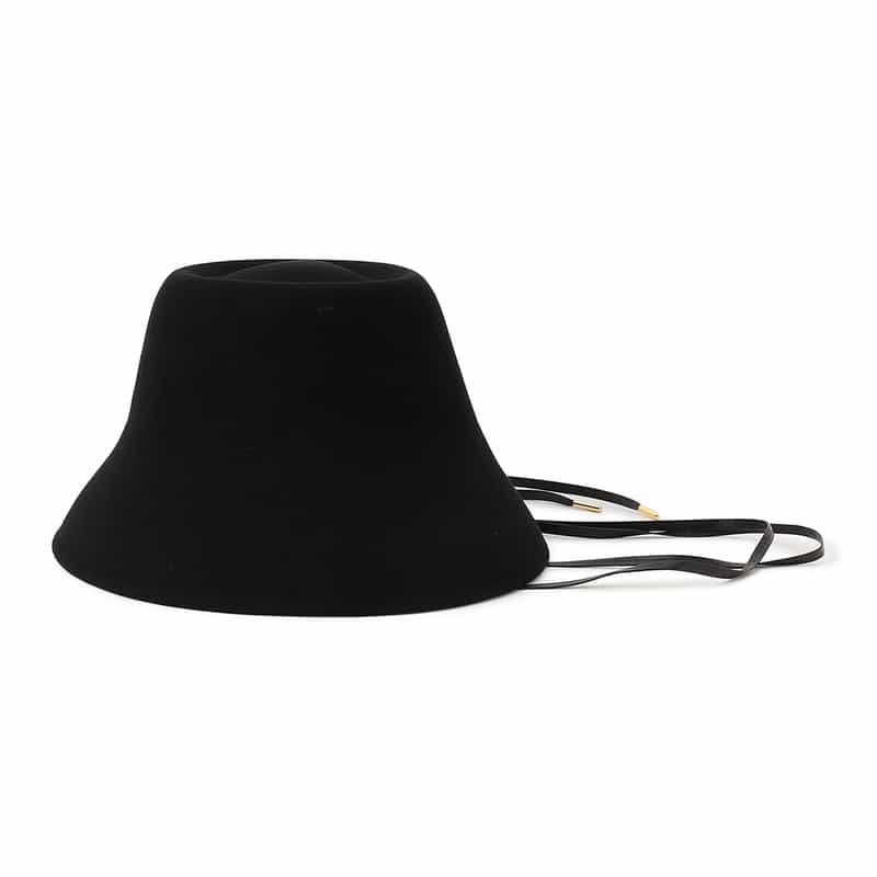 ENTWURFEIN ENTWURFEIN＜エントワフェイン＞フェルトハット "NOEL" BLACK