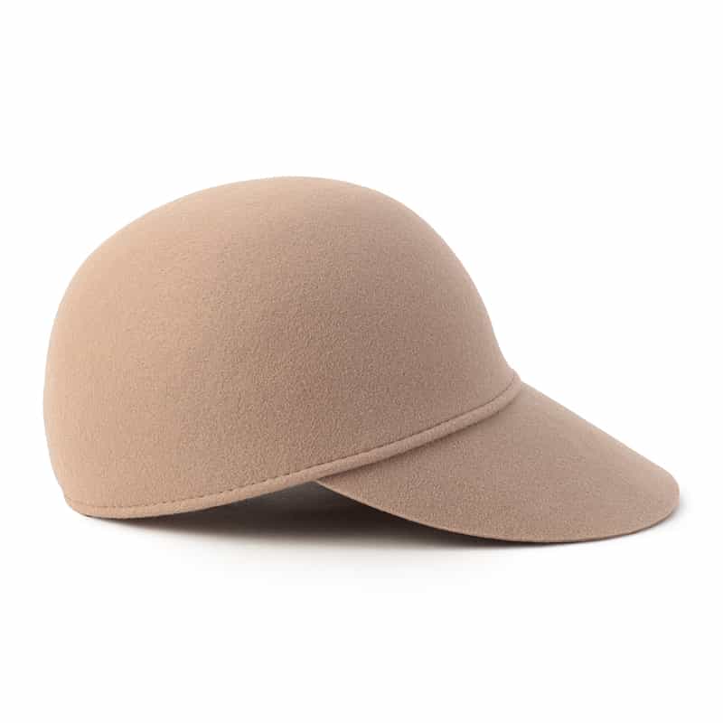 ENTWURFEIN ENTWURFEIN<エントワフェイン>フェルトキャップ "JOSET" PINK