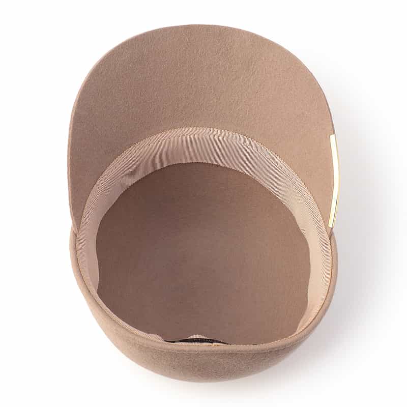 ENTWURFEIN ENTWURFEIN<エントワフェイン>フェルトキャップ "JOSET" PINK