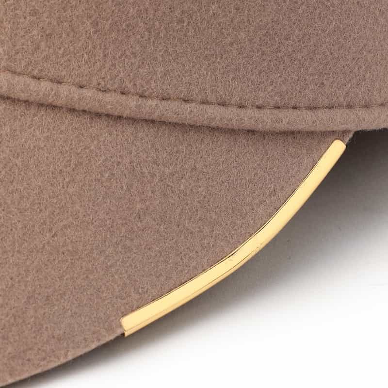 ENTWURFEIN ENTWURFEIN<エントワフェイン>フェルトキャップ "JOSET" PINK