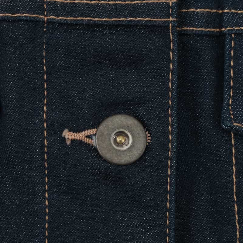 BARNEYS NEW YORK ウォッシャブル ストレッチ デニムジャケット NAVY