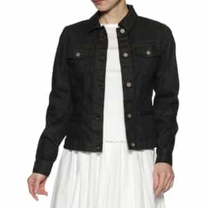 【美品】バーニーズニューヨーク ダッフルコート ヘリンボーン ムーアブルック M BURBERRY ダッフルコート ヘリンボーン織 ムーアブルック 水牛