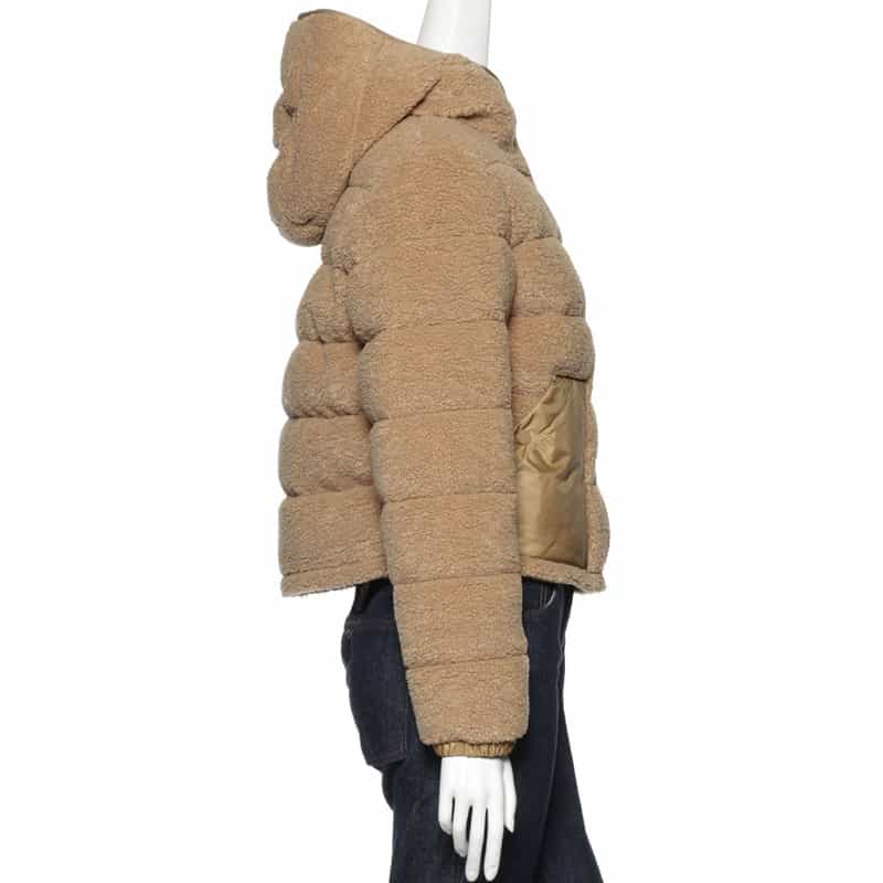 MONCLER MONCLER＜モンクレール＞フーデッドダウンコート "AUDRIEU" BEIGE