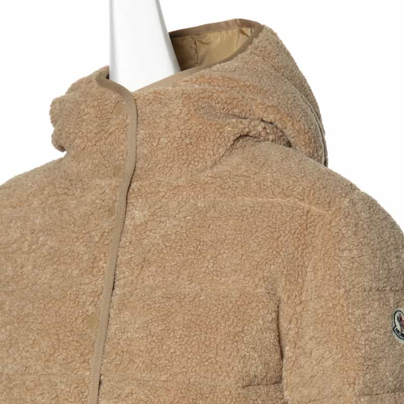 MONCLER MONCLER＜モンクレール＞フーデッドダウンコート "AUDRIEU" BEIGE