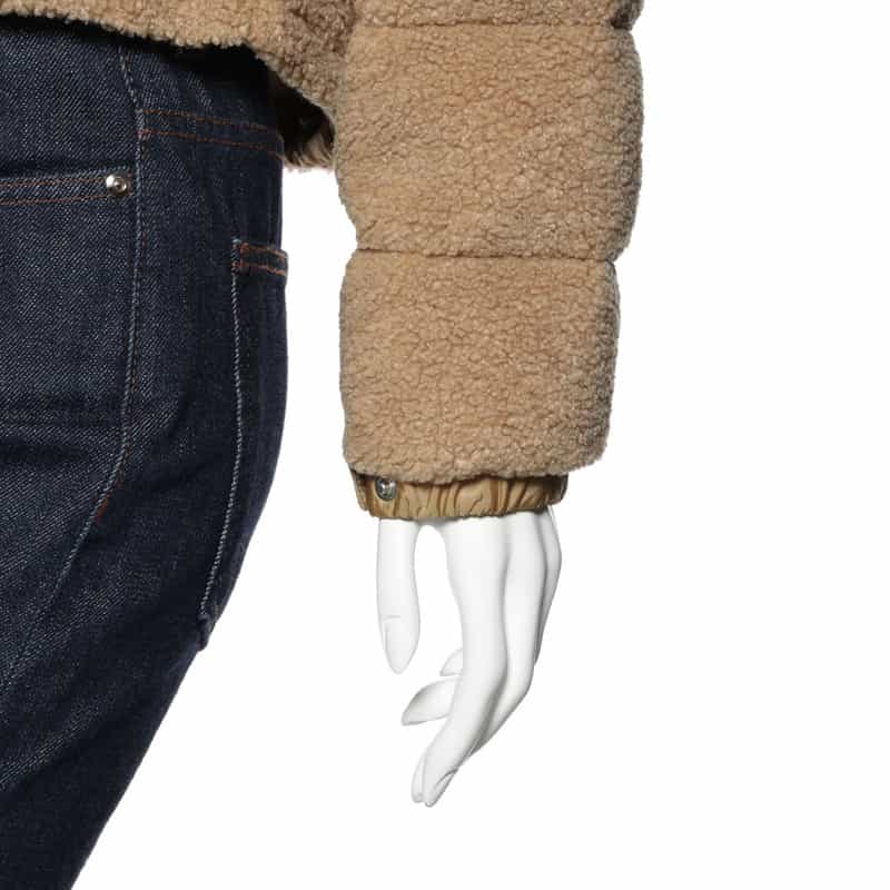 MONCLER MONCLER＜モンクレール＞フーデッドダウンコート "AUDRIEU" BEIGE