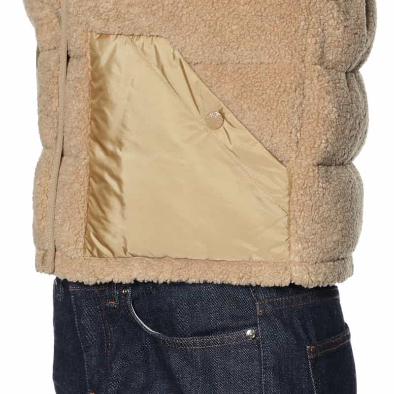 MONCLER MONCLER＜モンクレール＞フーデッドダウンコート "AUDRIEU" BEIGE