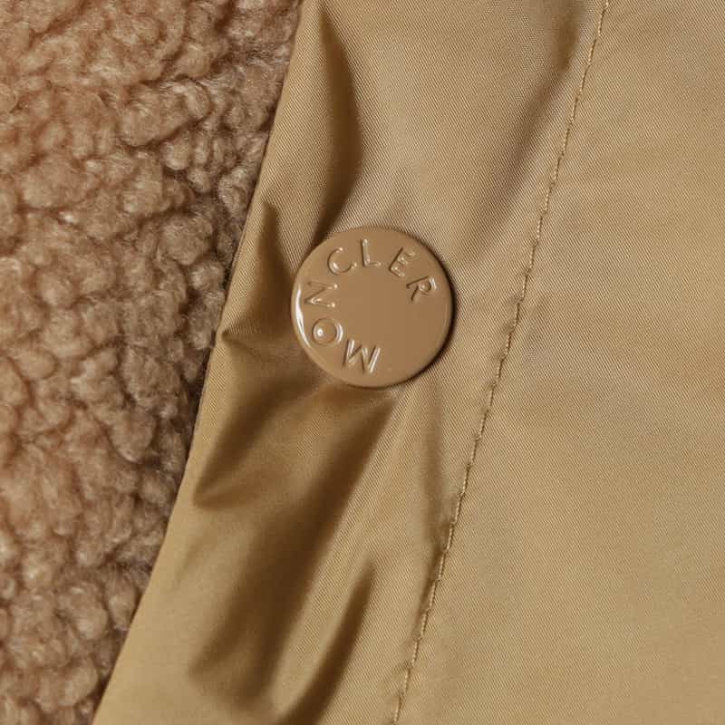 MONCLER MONCLER＜モンクレール＞フーデッドダウンコート "AUDRIEU" BEIGE