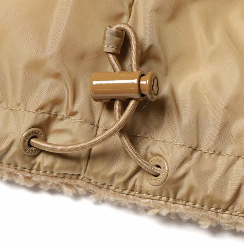 MONCLER MONCLER＜モンクレール＞フーデッドダウンコート "AUDRIEU" BEIGE