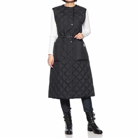 MONCLER＜モンクレール＞ベルテッド ロング ダウンベスト