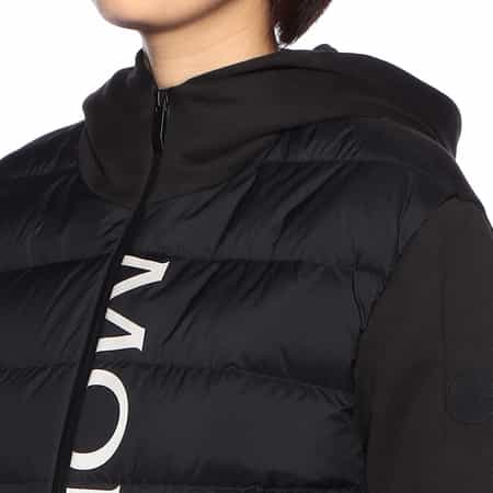 ロゴ入りハイブリッドダウンブルゾン（2225299）｜MONCLER
