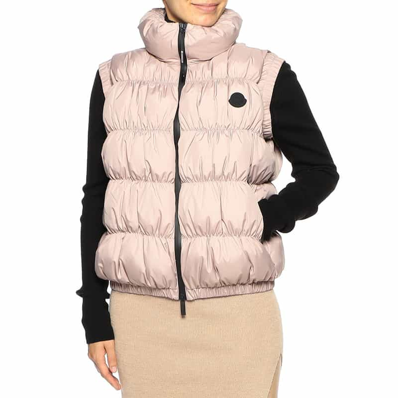 MONCLER ダウンベスト "APRIATE" LIGHT PINK