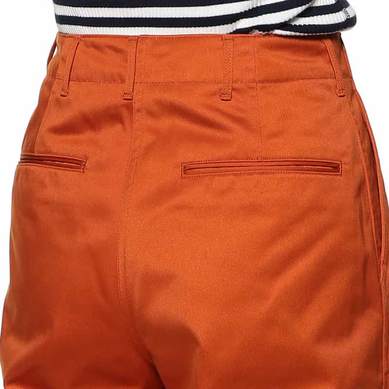 HYKE ワイドパンツ ORANGE