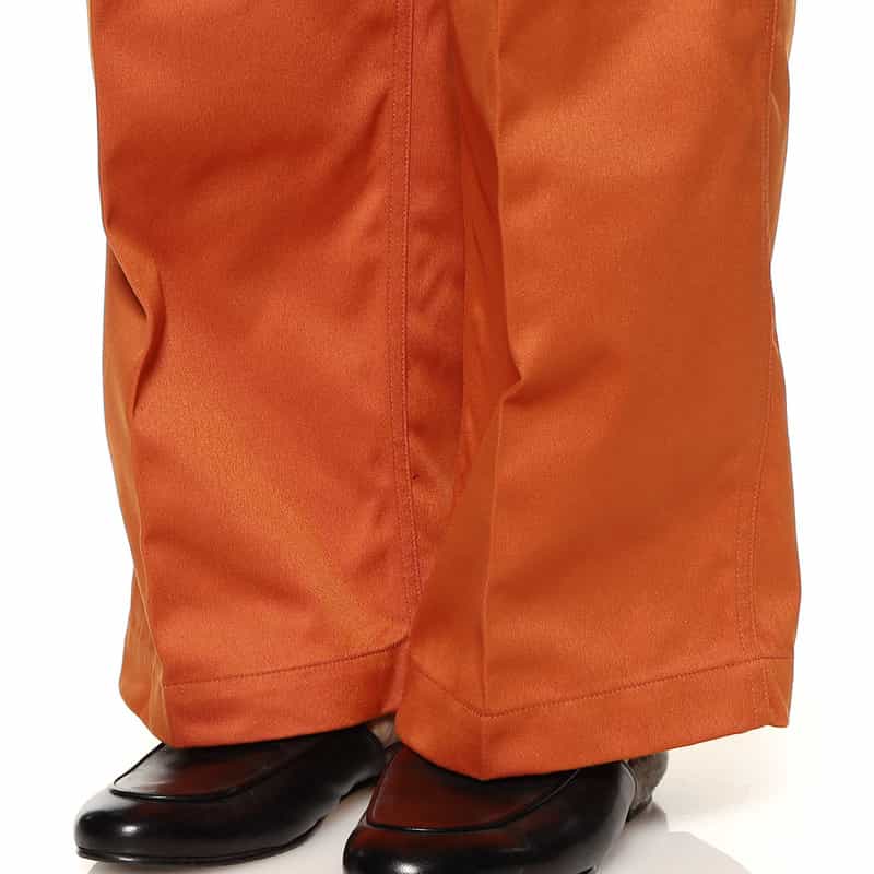HYKE ワイドパンツ ORANGE