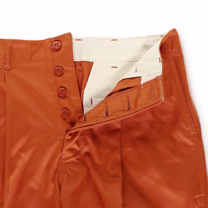 HYKE ワイドパンツ ORANGE
