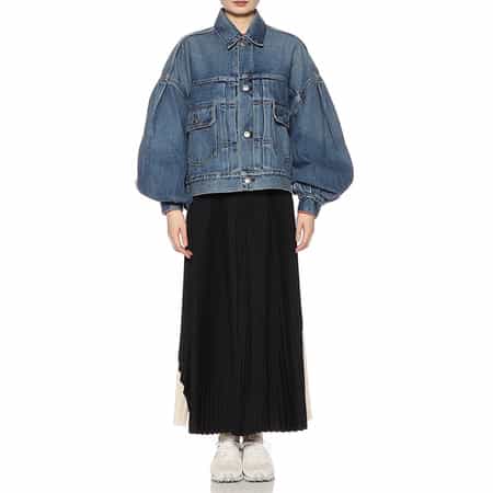 （美品）ハイク TYPE2 Gジャン 綿100% 1（Sサイズ）ブルー 日本製 HYKE＜ハイク＞デニムジャケット （TYPE2）（2225414）｜HYKE