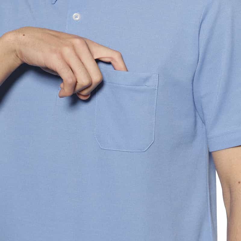 BARNEYS NEW YORK ポロシャツ BLUE