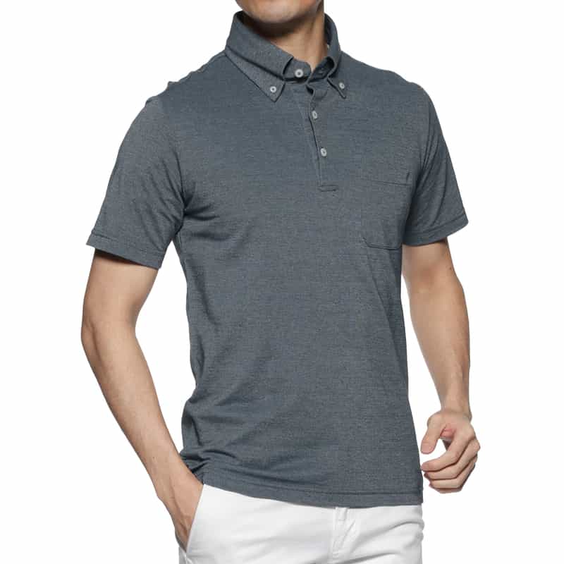 BARNEYS NEW YORK ポロシャツ NAVY