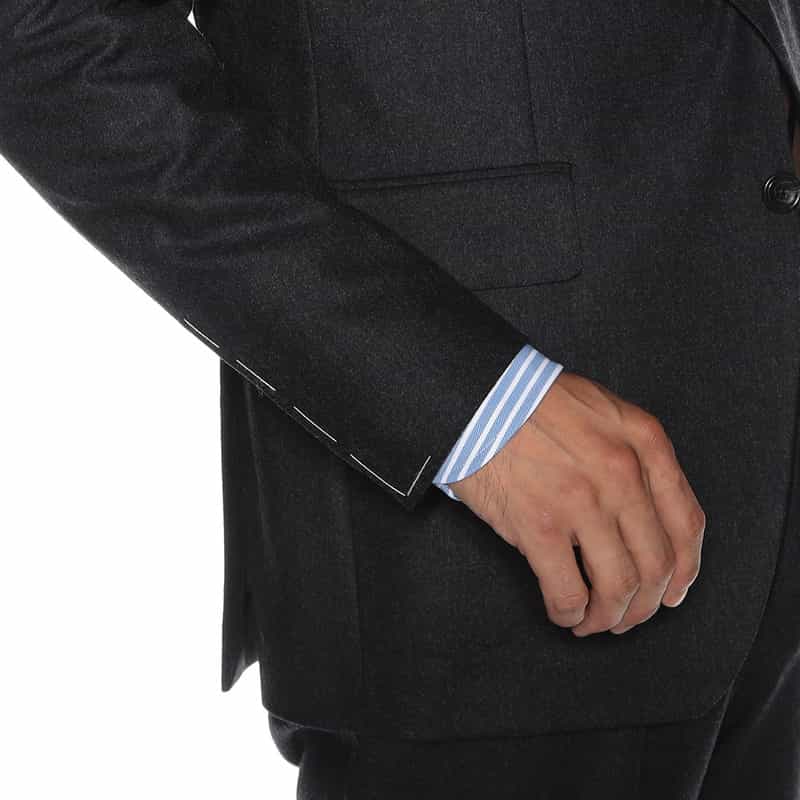 TAGLIATORE シングルブレステッドスーツ "VESVIO" DARK GRAY