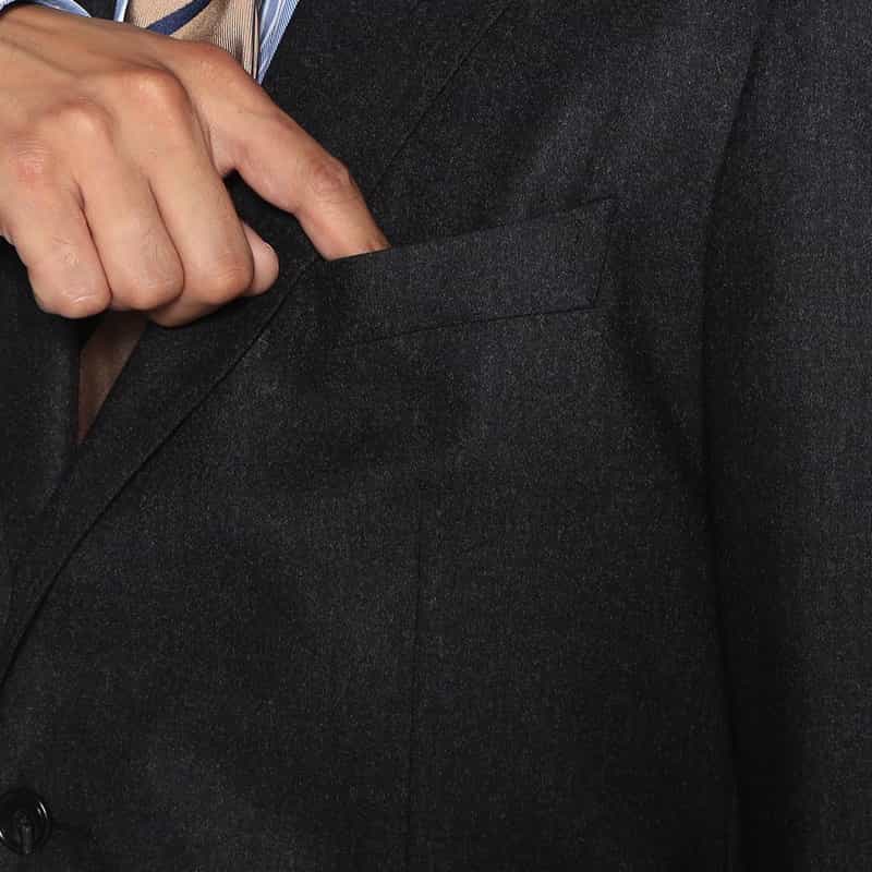 TAGLIATORE シングルブレステッドスーツ "VESVIO" DARK GRAY