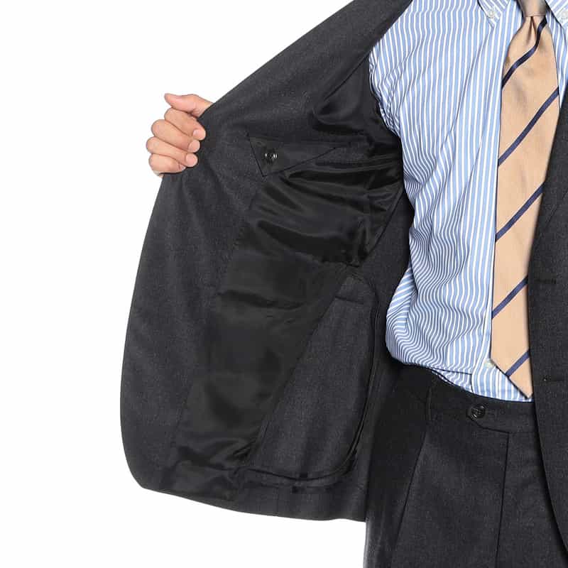 TAGLIATORE シングルブレステッドスーツ "VESVIO" DARK GRAY