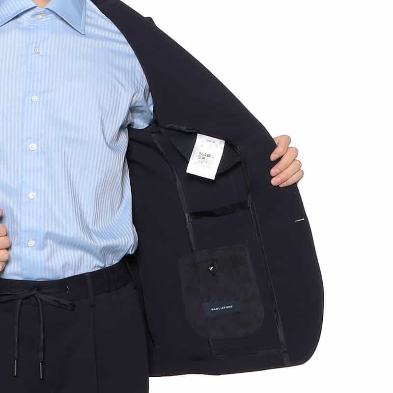 TAGLIATORE セットアップ ジャージージャケット “DAKAR" NAVY