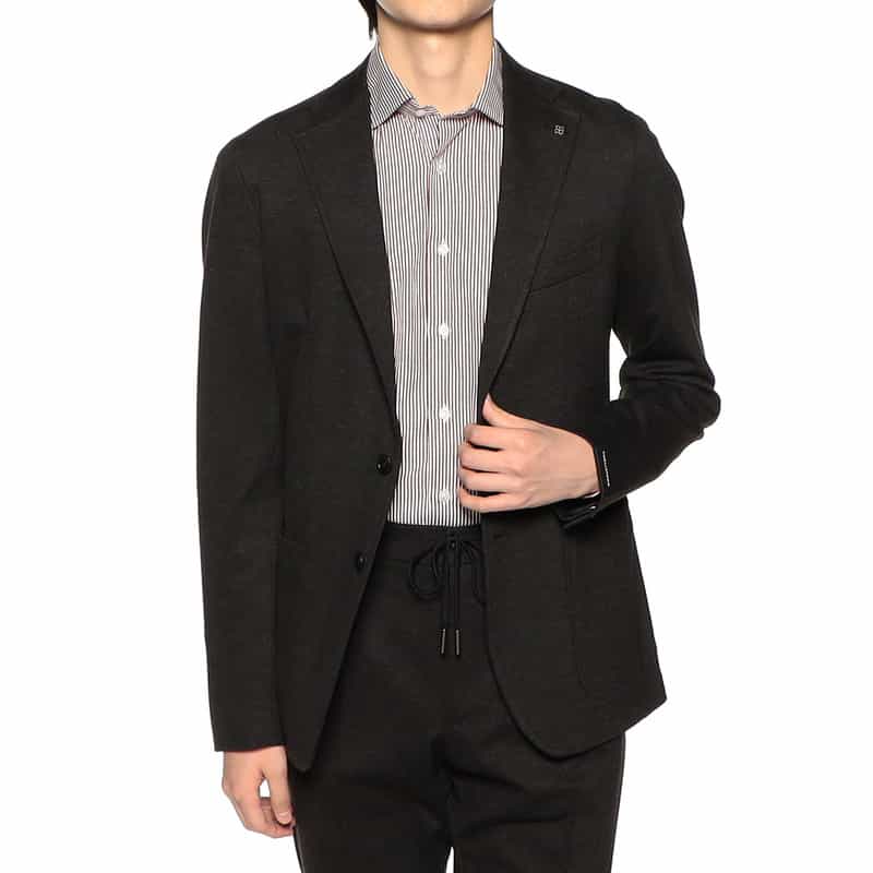 TAGLIATORE セットアップ ジャージージャケット “DAKAR" GRAY