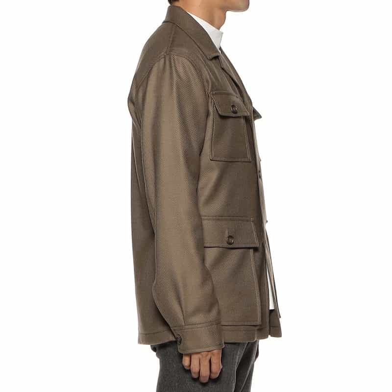 TAGLIATORE ファティーグジャケット "TEMPEST" BEIGE