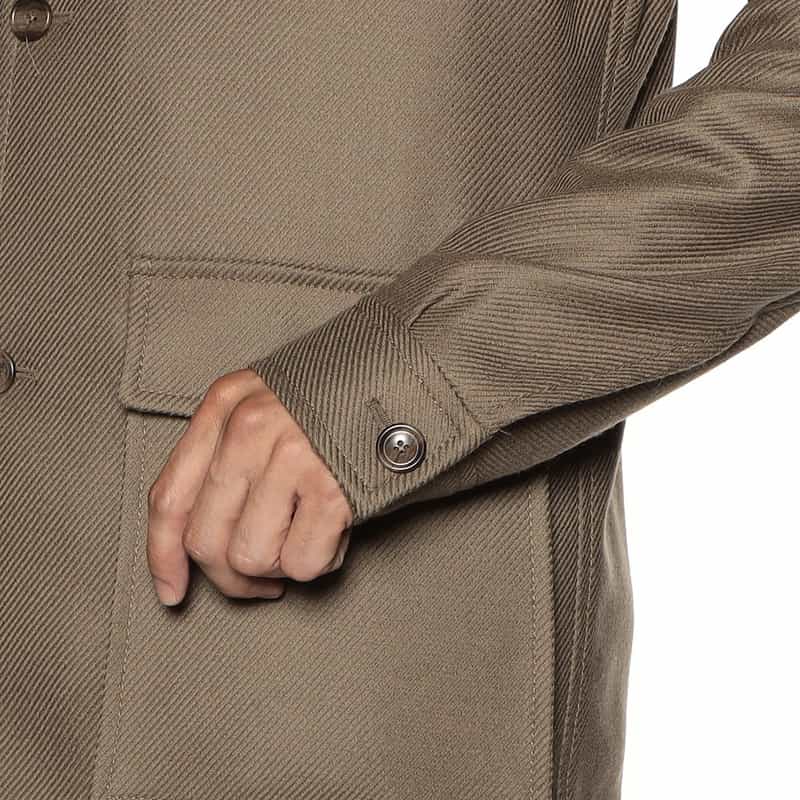 TAGLIATORE ファティーグジャケット "TEMPEST" BEIGE