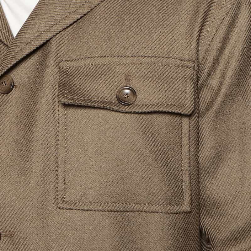 TAGLIATORE ファティーグジャケット "TEMPEST" BEIGE