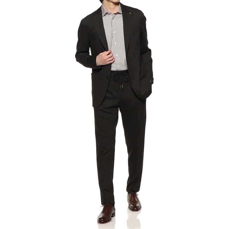 TAGLIATORE バーニーズ　ニューヨーク限定セットアップ ドローストリング パンツ "P-NEWMAN" GRAY