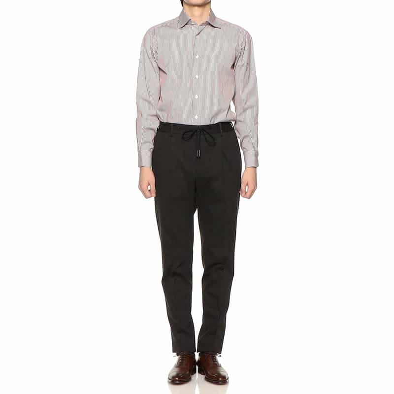 TAGLIATORE バーニーズ　ニューヨーク限定セットアップ ドローストリング パンツ "P-NEWMAN" GRAY