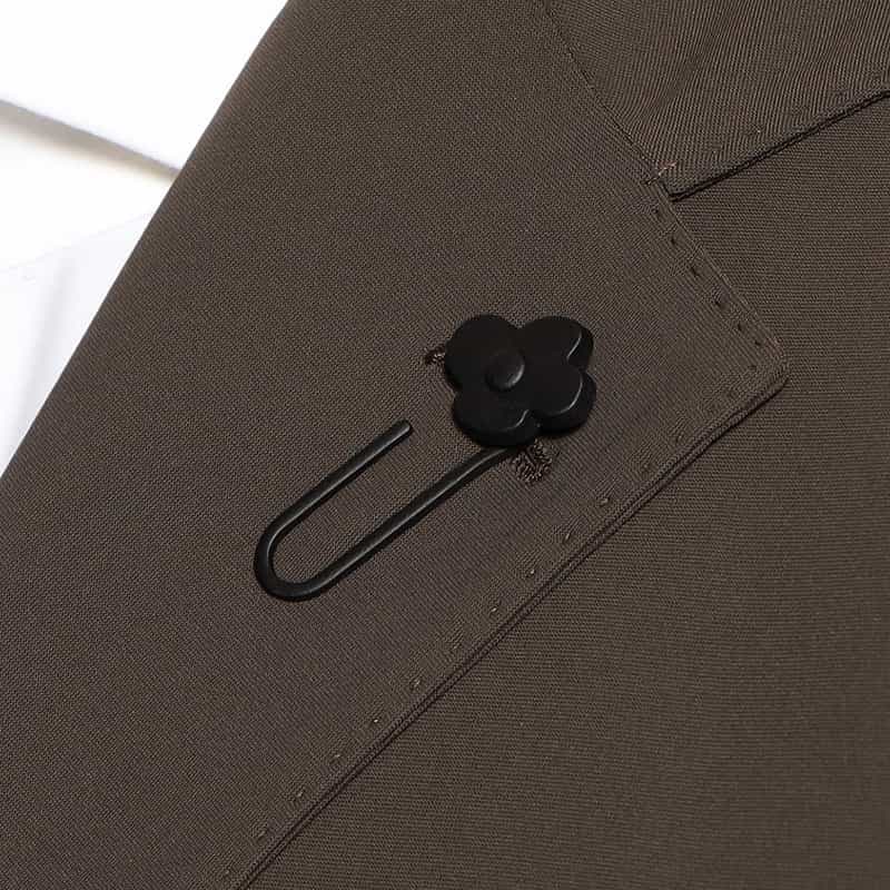 LARDINI セットアップ ナイロンジャージージャケット KHAKI