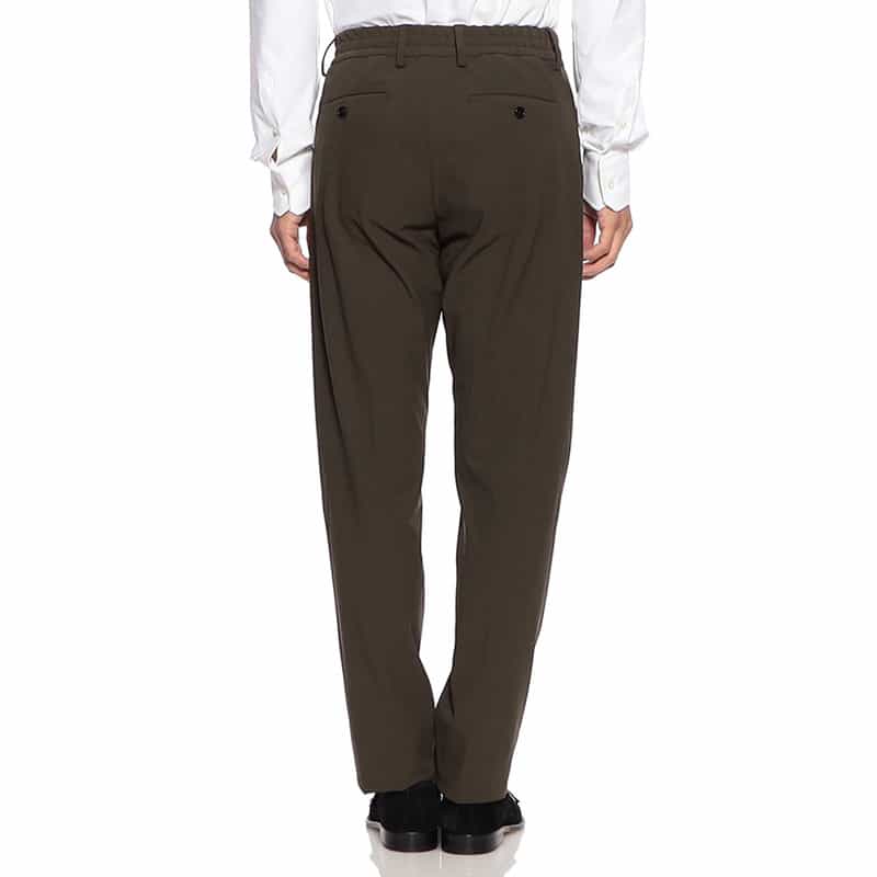 LARDINI セットアップ ドローストリングパンツ KHAKI