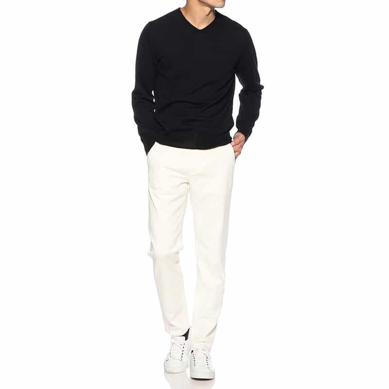 PT TORINO DENIM カラーデニムパンツ "INDIE" IVORY