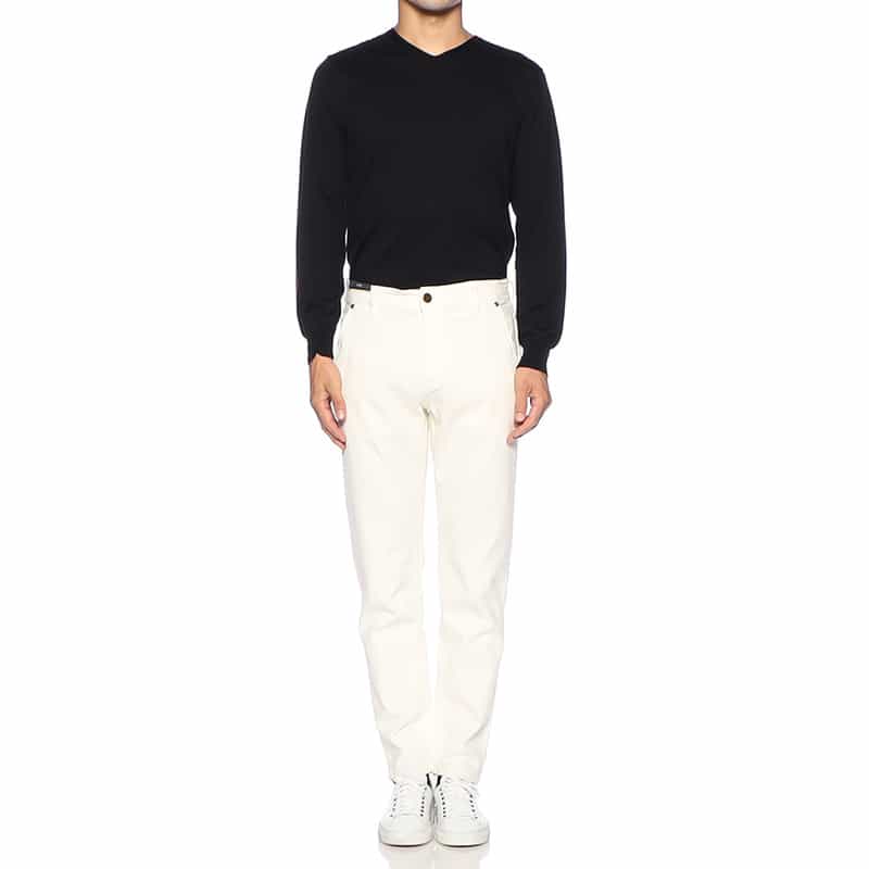 PT TORINO DENIM カラーデニムパンツ "INDIE" IVORY