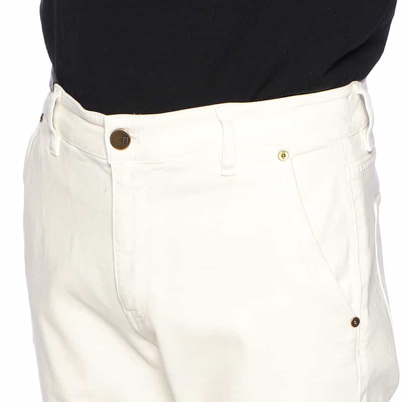 PT TORINO DENIM カラーデニムパンツ "INDIE" IVORY