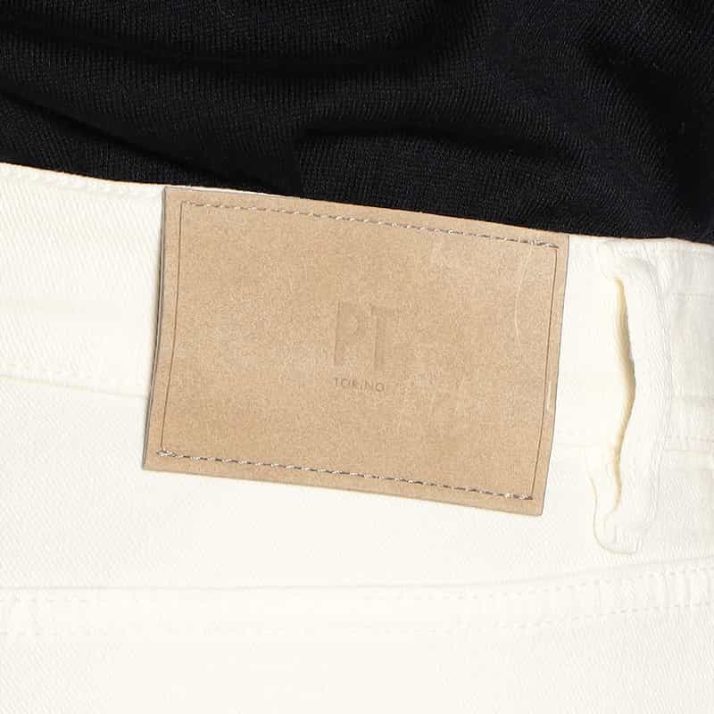 PT TORINO DENIM カラーデニムパンツ "INDIE" IVORY