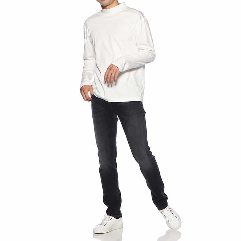 PT TORINO DENIM ブラックデニムパンツ "SWING" BLACK