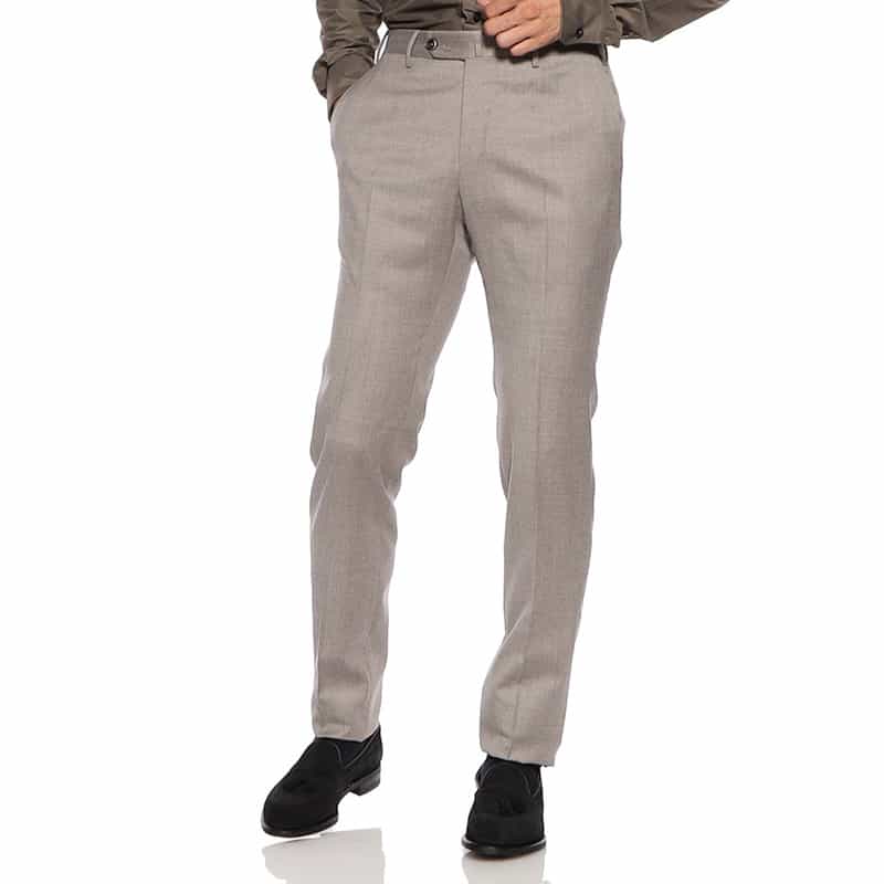 PT TORINO ライトフランネルパンツ "SUPER SLIM" IVORY