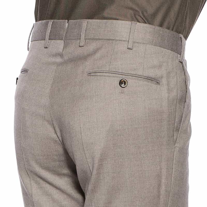 PT TORINO ライトフランネルパンツ "SUPER SLIM" IVORY