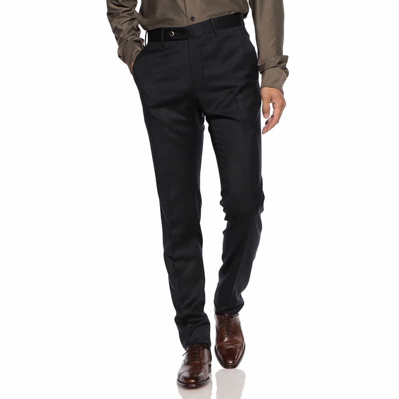 PT TORINO ライトフランネルパンツ "SUPER SLIM" BLACK GRAY