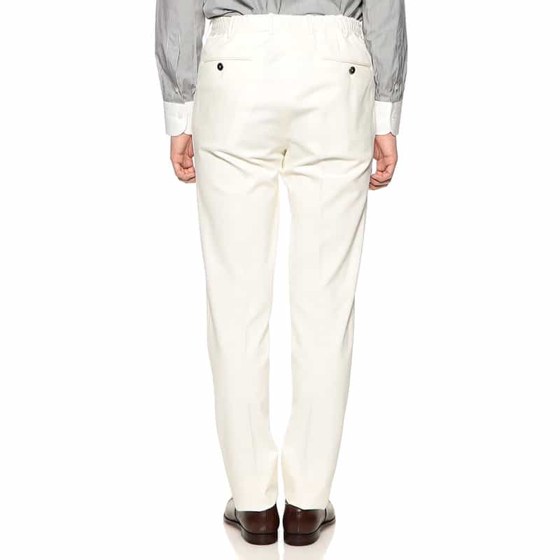 PT TORINO ドローストリングジャージーパンツ "SLIM JOGGER" WHITE