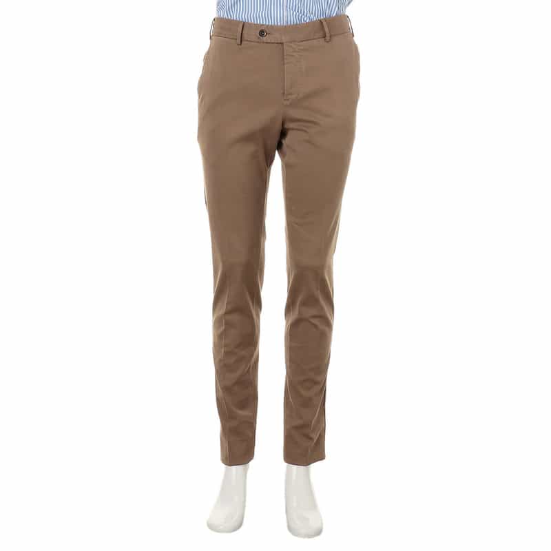 PT TORINO ストレッチパンツ "SLIM JOGGER" BROWN