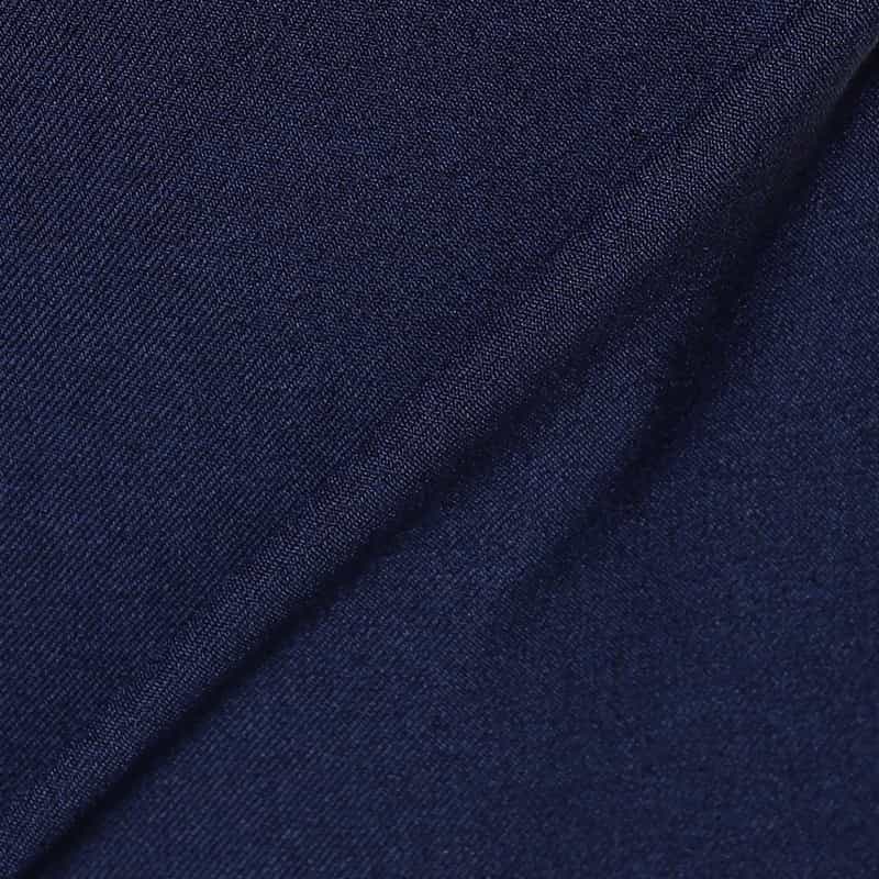 BARNEYS NEW YORK ウォッシャブル ドローストリング ワイドパンツ NAVY