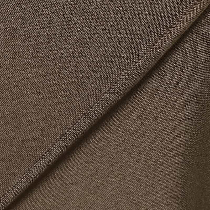 BARNEYS NEW YORK ウォッシャブル ドローストリング ワイドパンツ BROWN