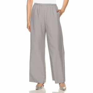 ウォッシャブル ドローストリング ワイドパンツ