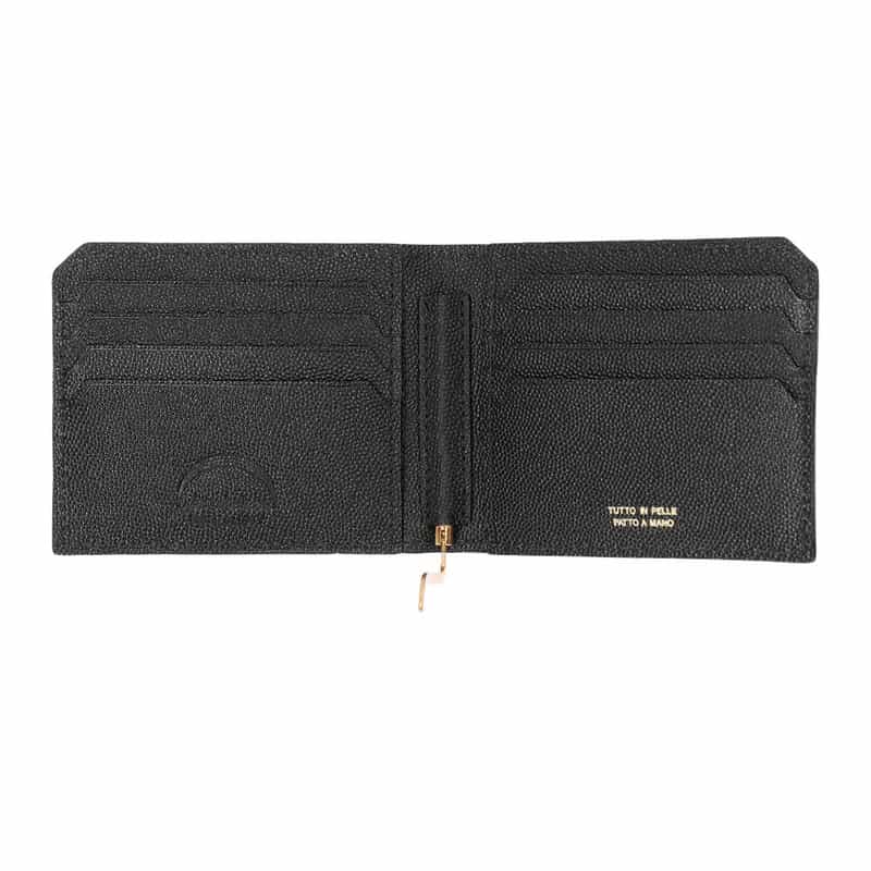 L’ARCOBALENO L'ARCOBALENO＜ラルコバレーノ＞バーニーズ　ニューヨーク限定バイカラー マネークリップ BLACK