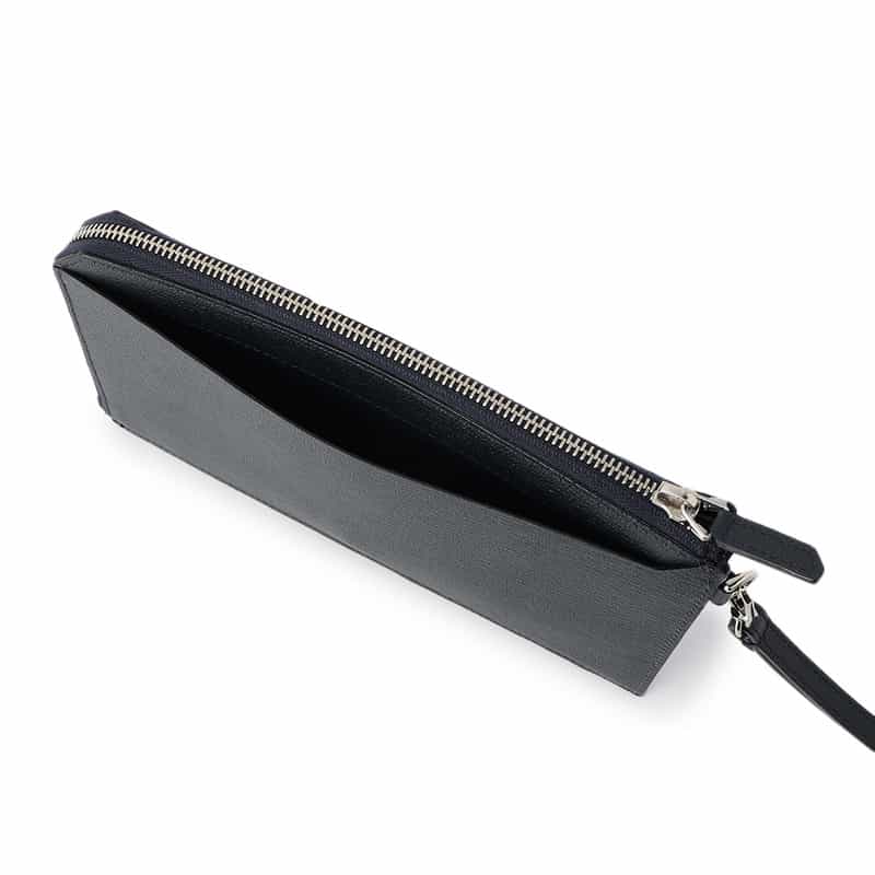 L’ARCOBALENO バーニーズ ニューヨーク限定クラッチバッグ NAVY